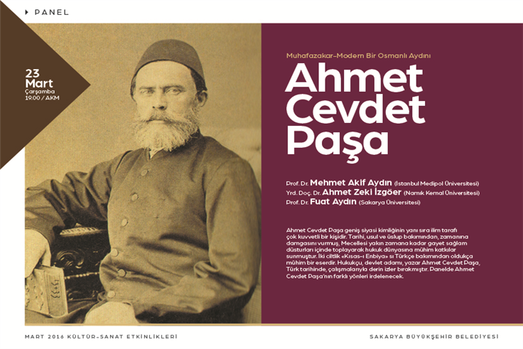AKM’de ‘Ahmet Cevdet Paşa’ Paneli