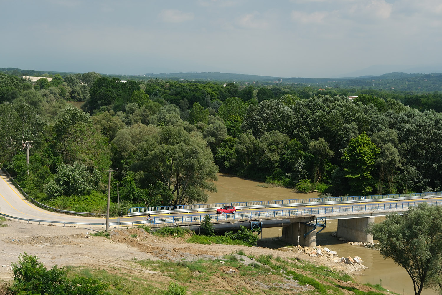 Arifiye Mollaköy Köprüsü’nde işlem tamam