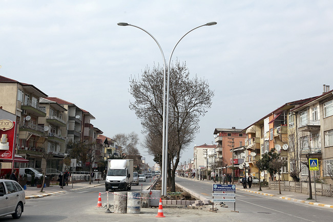 Bosna Caddesinde Çalışmalar Başladı