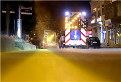  Büyükşehir’den Bosna Caddesi’ne estetik katan gece mesaisi