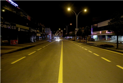  Büyükşehir’den Bosna Caddesi’ne estetik katan gece mesaisi