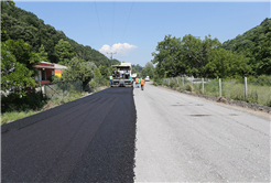 Sapanca Akçay’da asfalt işlemleri başladı