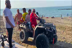 Medet’in kumsaldaki ATV turu hayali hayat timiyle gerçeğe dönüştü