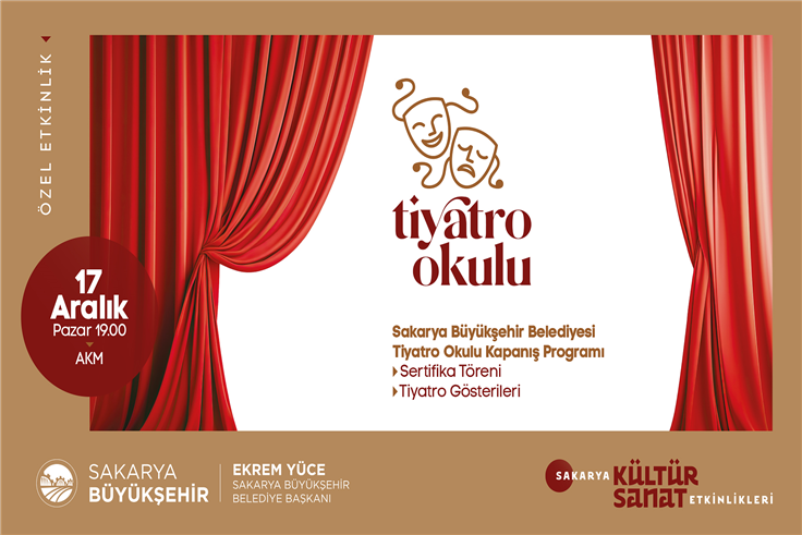 Büyükşehir Tiyatro Okulu mezunlarını uğurluyor