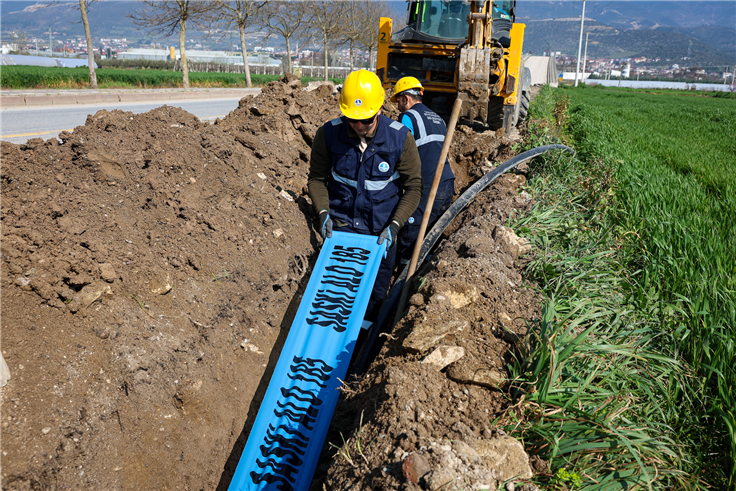 SASKi’den Pamukova Cihadiye’ye yatay delgi yöntemiyle yeni içme suyu hattı