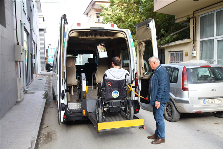 Engelli vatandaşlar için özel taşıma hizmeti