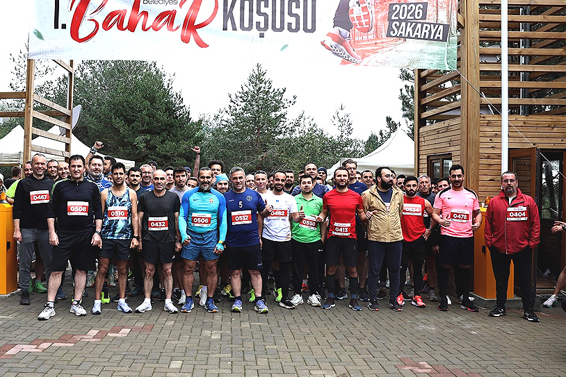 Sapanca’da Bahar Koşusu heyecanı: 700 sporcu Huzur Koridoru’nda buluştu