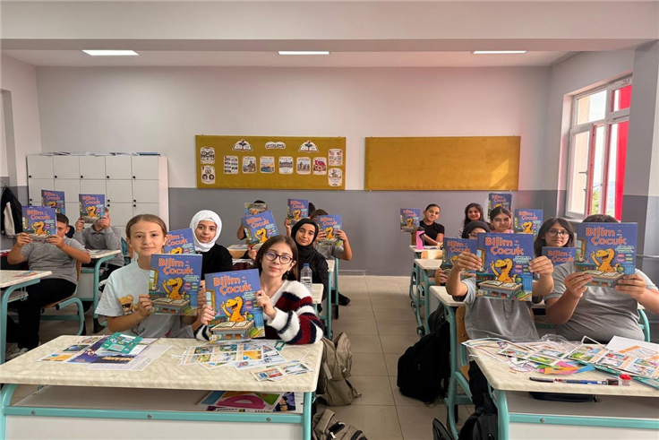 Kırsal mahallelerde Bilim Çocuk’la bilim yolculuğu