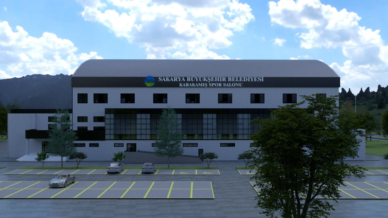 “1500 kişi kapasiteli yeni spor salonunda çalışmalar başladı”