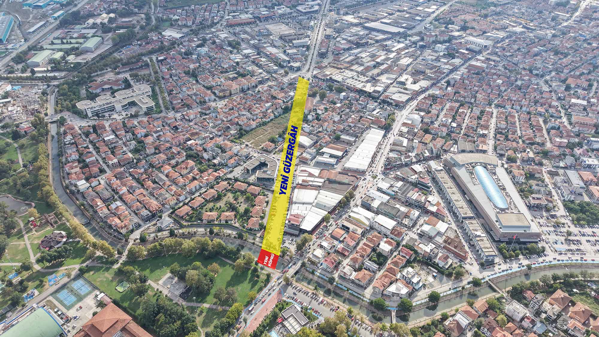 Muhsin Yazıcıoğlu Bulvarı ile Çark Caddesi’ni birbirine bağlayacak arterde çalışmalar başladı