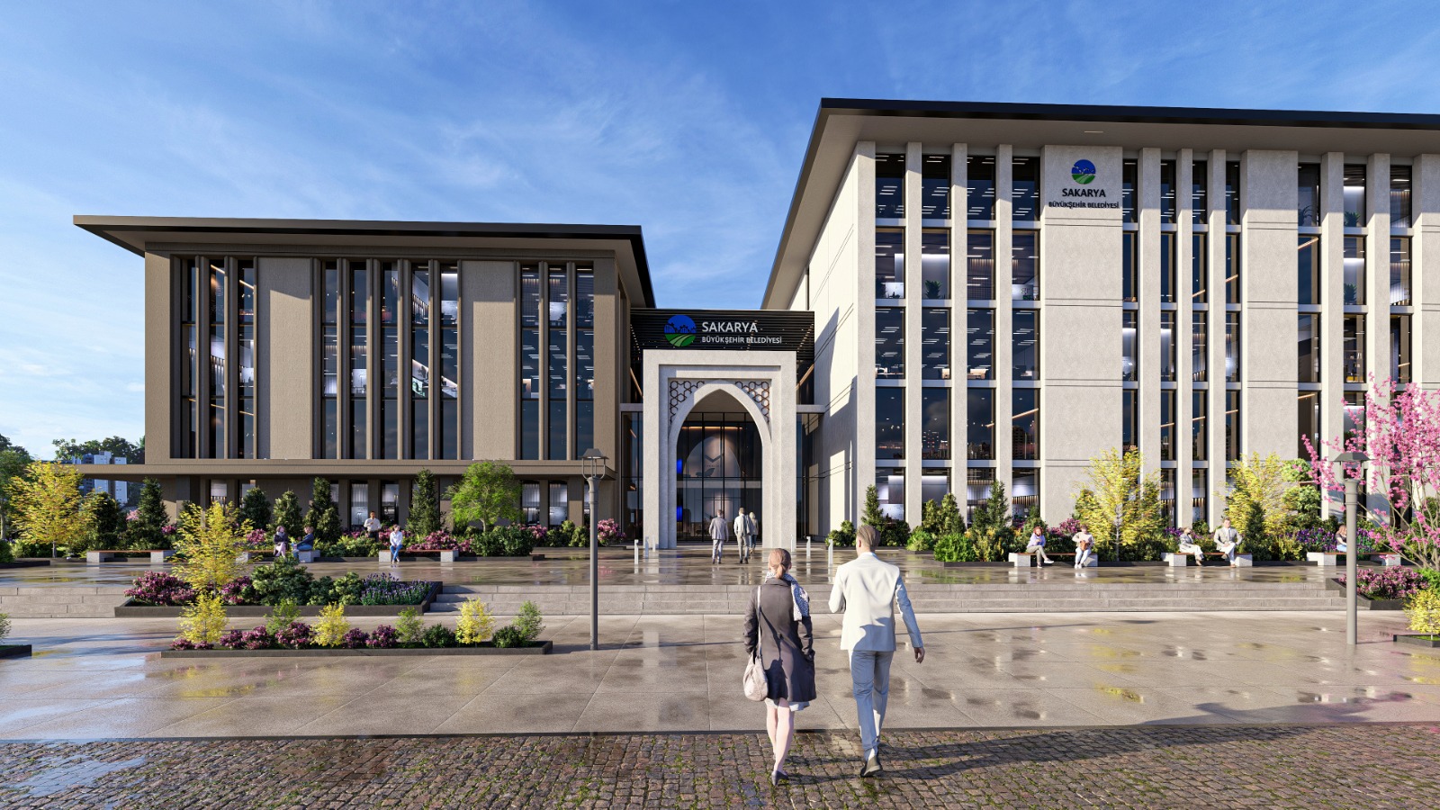 Yeni hizmet binasının detayları ve görselleri ilk kez: Başkan Alemdar beklenen tarihi de müjdeledi…