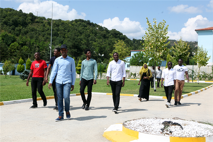 Afrokarya’lılar SASKİ tesislerinde