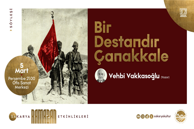 “Bir Destandır Çanakkale” söyleşisi OSM’de