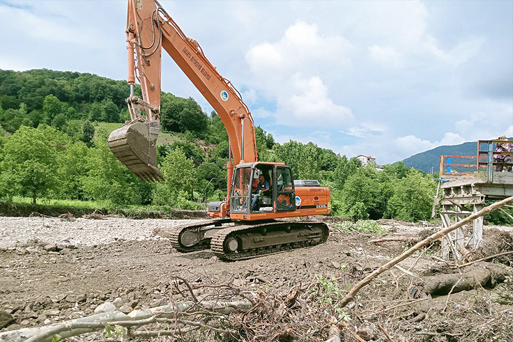Büyükşehir afet bölgesinde 
