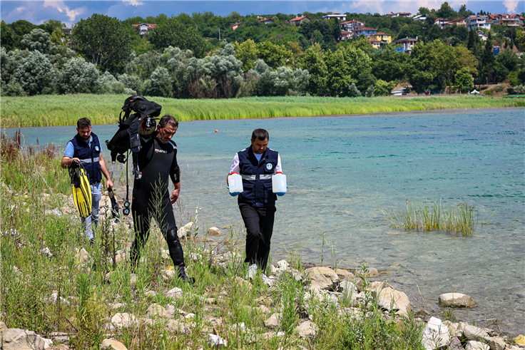 Göldeki oluşuma dair SASKİ Genel Müdürü Sakallıoğlu’ndan açıklama