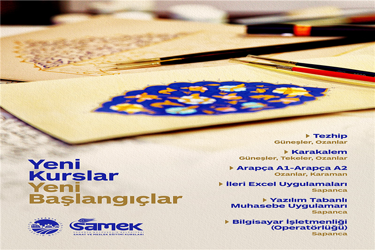 SAMEK merkezlerinde yeni branşlar için kayıtlar başladı