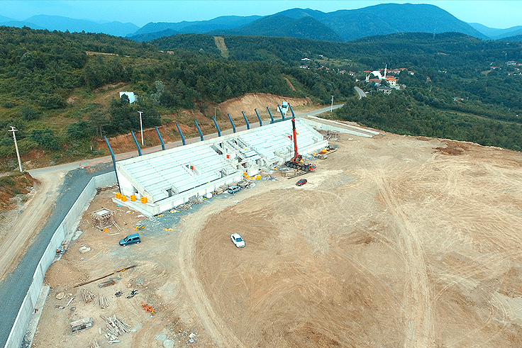 Sapanca Spor Tesisleri’nde tribünler tamamlanıyor