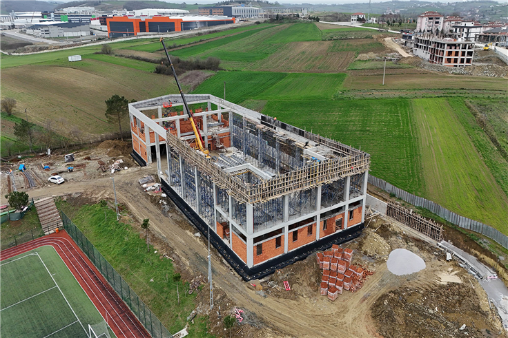 Üç ilçede kapalı spor salonları inşası yükseliyor