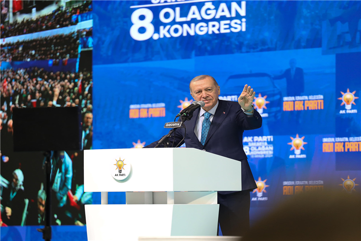 Cumhurbaşkanı Erdoğan: “Sakarya’ya 426 milyar liralık yatırım yaptık”