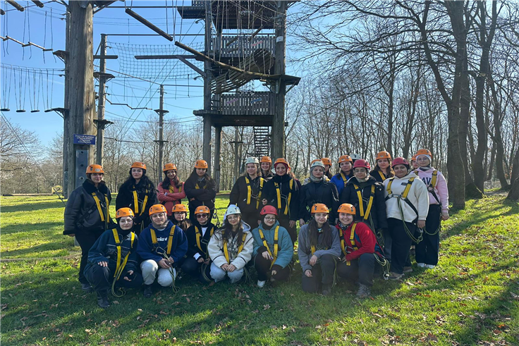 SAÜ’lü gençler Macera Park’ta kamp deneyimi yaşadı