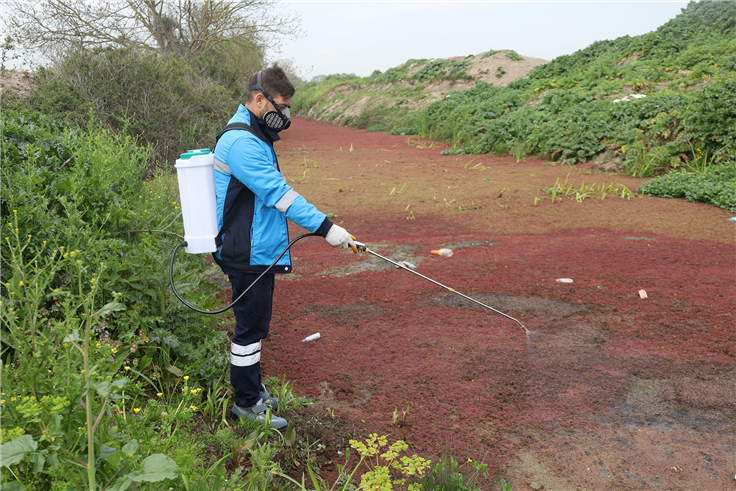 Ekip sahaya indi, şehrin her ‘karışında’ mücadele başladı