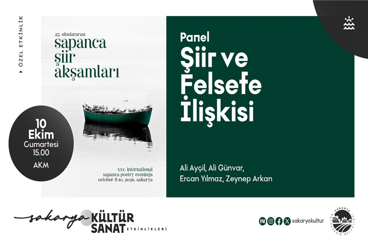 25. Uluslararası Sapanca Şiir Akşamları görkemli finalle sona erecek