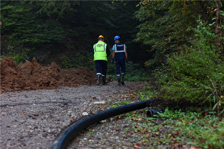 2 bin 800 metrelik hat ile Hendek Yarıca’nın içme su geleceği teminat altında