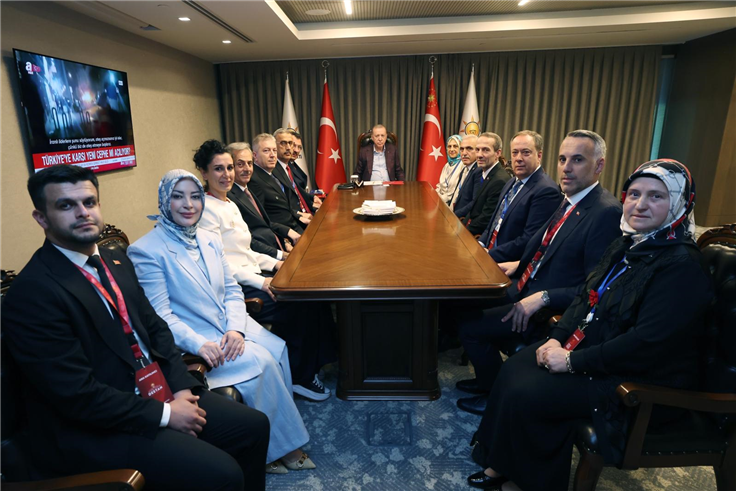 Cumhurbaşkanı Erdoğan, Sakarya heyetini kabul etti