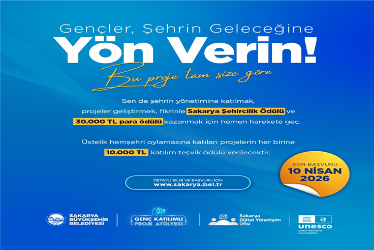 Genç Katılımlı Proje Atölyesi’nde son başvuru tarihi 10 Nisan