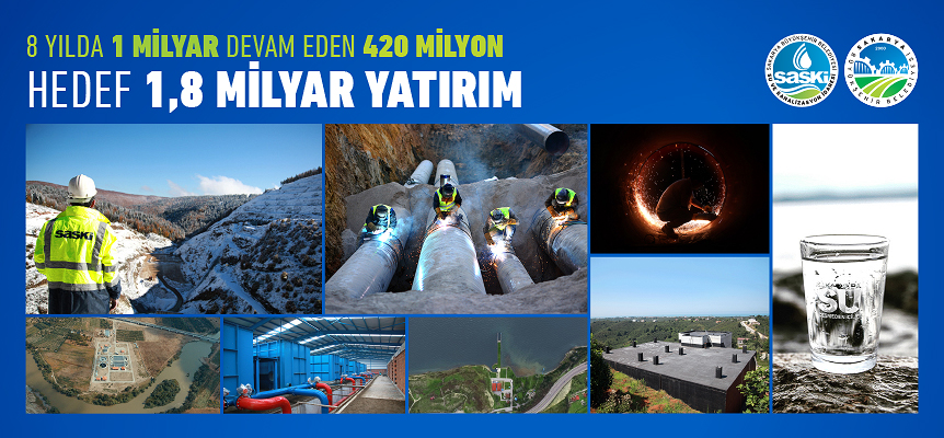 8 yılda 1 milyar  Devam eden 420 Milyon Hedef 1,8 Milyar