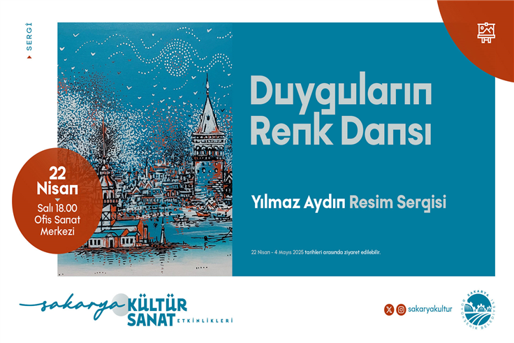 Ressam Yılmaz Aydın’ın “Duyguların Renk Dansı” sergisi OSM’de