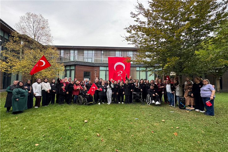 SGM’de özel bireylerin Cumhuriyet coşkusu