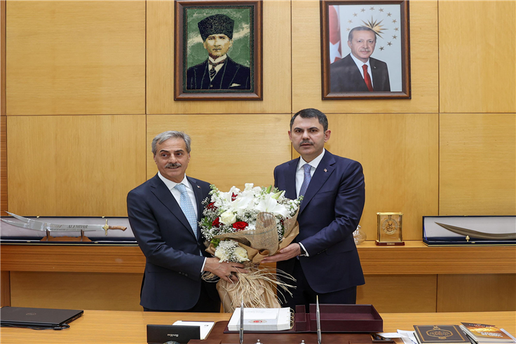 “Yeşil, sosyal ve dirençli şehir hedefimize Sayın Bakanımızın destekleriyle hızla ilerliyoruz”