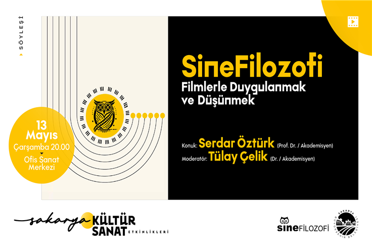 Mayıs kültür sanat takviminde “Sinefilozofi” buluşması