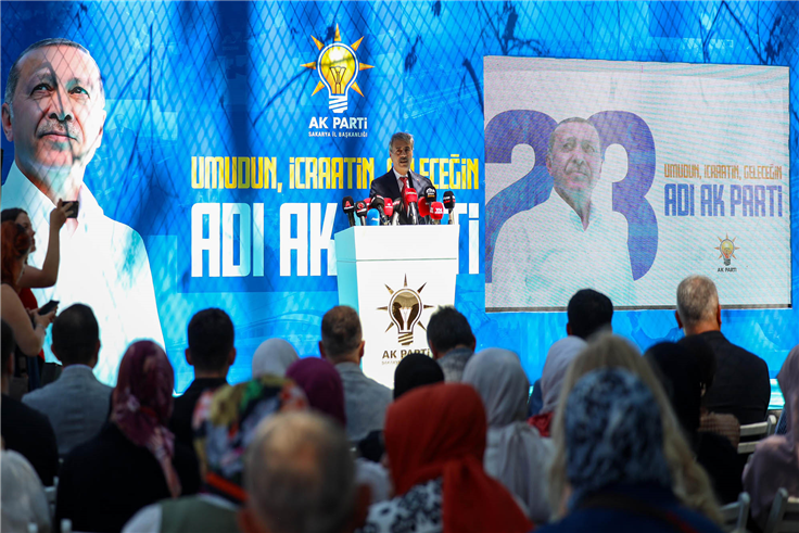 “AK Parti, ülkesi ve milleti için canını hiçe sayanların kurduğu bir partidir”
