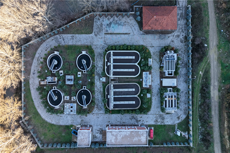 Devreye alındığı 2025 yılında 587 bin metreküp atık su arıtıldı