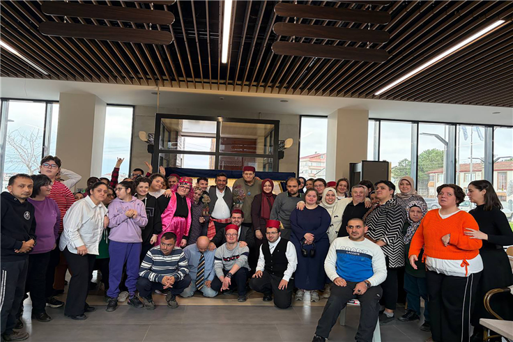 SGM’de özel gereksinimli bireylerden ‘Ramazan’a Hoş Geldin’ buluşması