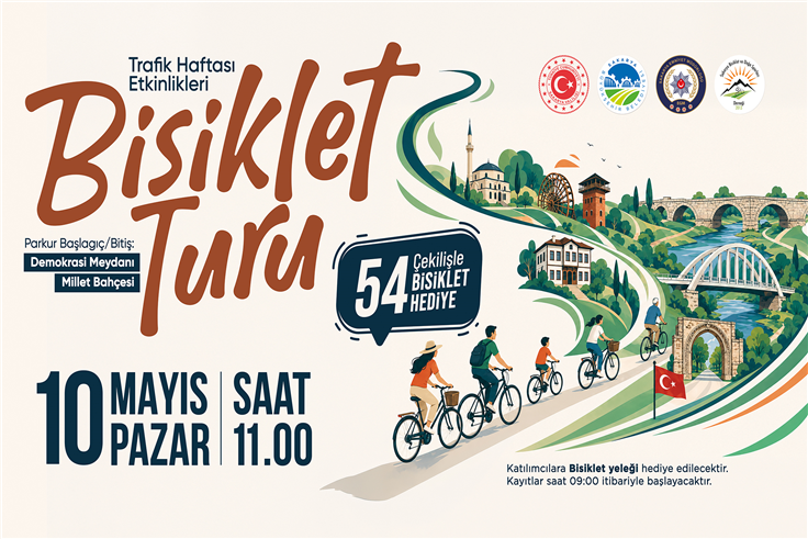 Trafik Haftası’nda pedallar güvenli ulaşım için dönecek