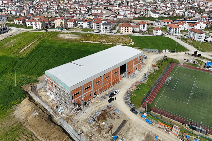 Kaynarca’da gençlerin dört gözle beklediği proje adım adım sona yaklaşıyor