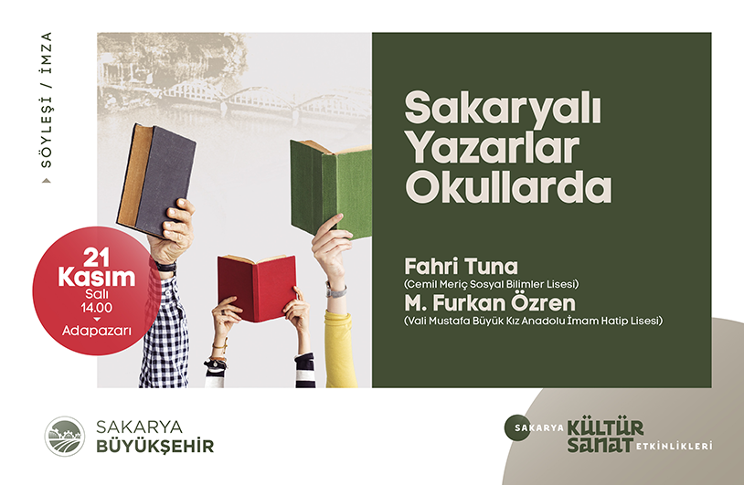 Sakaryalı yazarlar liselerde öğrencilerle buluşacak