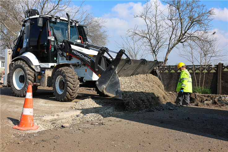 Küçükesence Mahallesi’nde yenilenen 6 bin 400 metrelik hat sayesinde su kayıpları son buldu