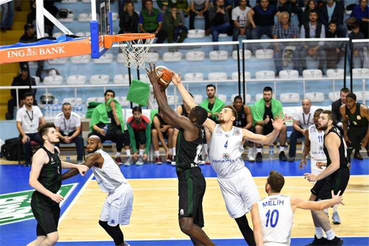 Büyükşehir Basket mağlup oldu