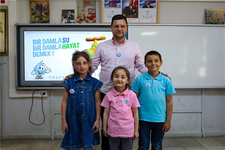 SASKİ’nin minik su müfettişleri göreve hazır