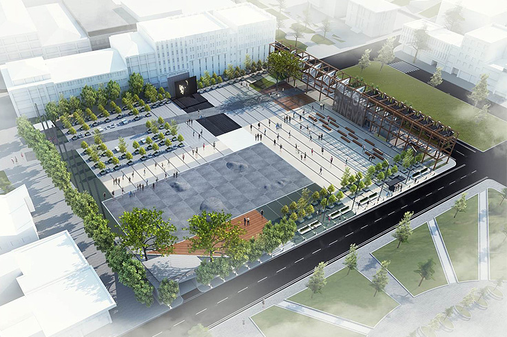 Meydanlar şehrin ruhunu yansıtır