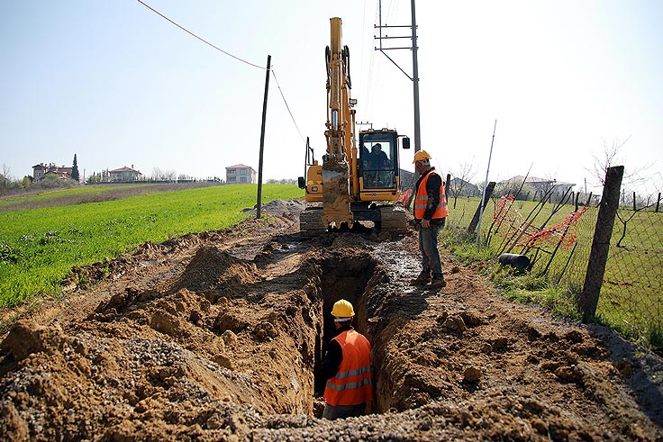 4 ilçede 27 kilometrelik atıksu altyapısı tamam