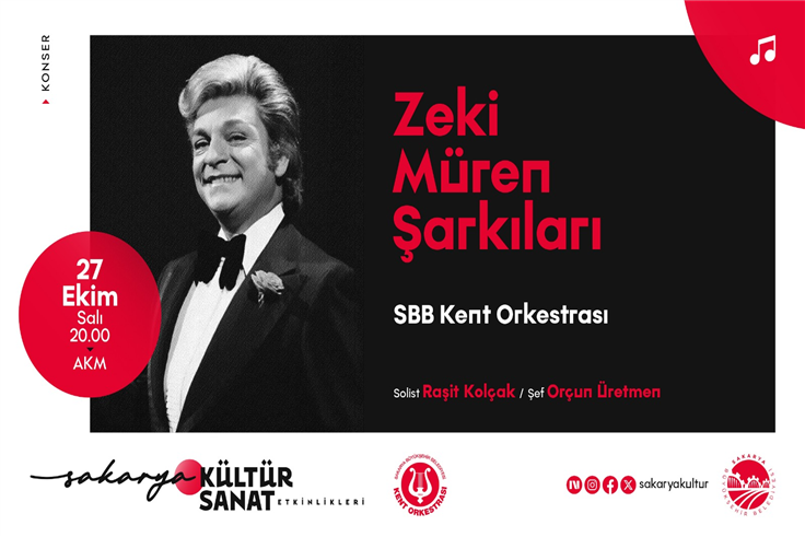 Zeki Müren şarkılarıyla AKM’de nostalji rüzgârı esecek