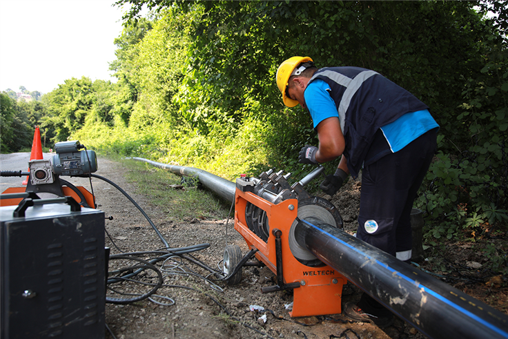 Turnalı’ya yeni içmesuyu hattı