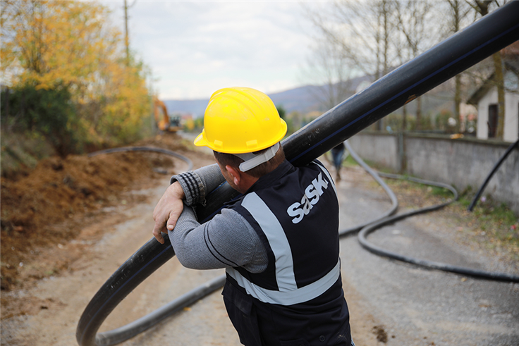 165 kilometrelik yeni hat 8 içmesuyu deposu