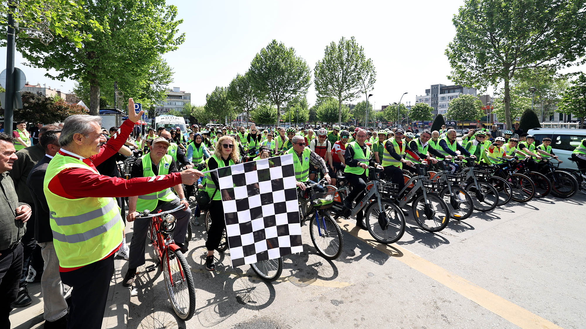 Trafik Haftası’nda pedallar farkındalık için çevrildi