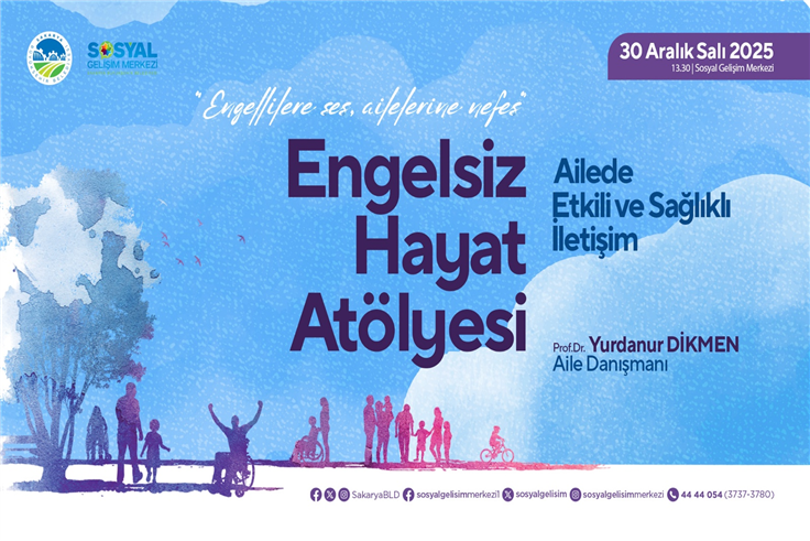 Ailede etkili ve sağlıklı iletişim semineri SGM’de